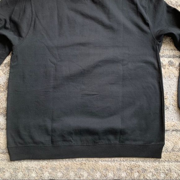 Bolongaro Trevor Black LS Crewneck Sweater XXL - Picture 5 of 6